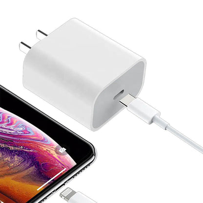 PD 20W USB C Type C Adapter Fast Charger & Cable for Iphone 14/13/12/11/ XS Max
