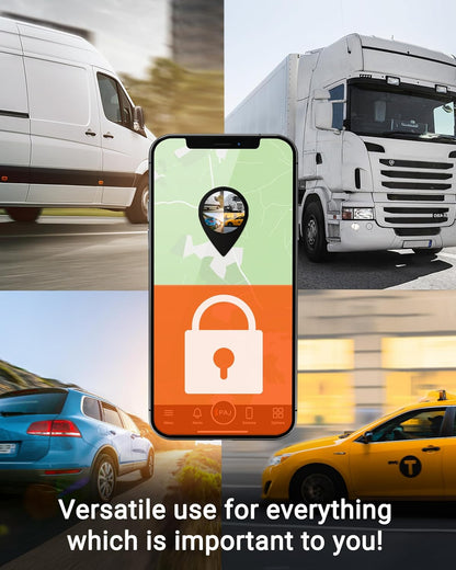 USB Finder 4G - Mini GPS Tracker for Cars - 12V Cigarette Lighter Connection, Built-In SOS Button, Real-Time Tracking in Australia & Worldwide, Route History, Alarms & Geo-Fence via App