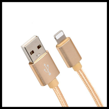 Braided USB Charger Phone Cable Data Cord for Iphone 14 13 12 11 Pro Max XR Ipad