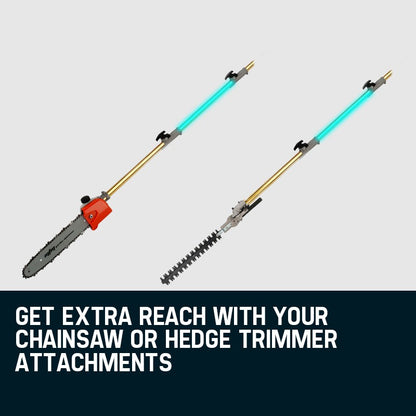 Brush Cutter Brushcutter Extension Pole Tool Replacement Parts Attachment