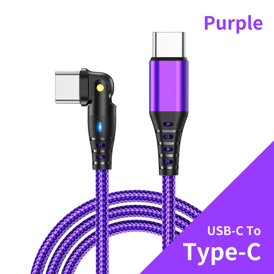 USB-C to Type C Cable Fast Charging Cord Data Charger for Samsung Iphone 15 1/2M