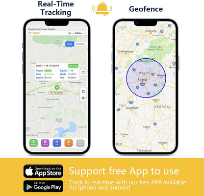 ST-907L 4G Vehicle GPS Tracker, Anti-Lost Alarm Locator, Real-Time Location Remote Control, Cut off Oil and Power Device for Car, Motorcycle, Truck, Taxi, Support Platform